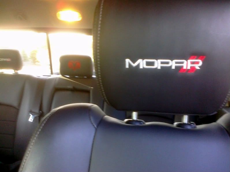 Custom Embroidered Headrests! DODGE RAM FORUM